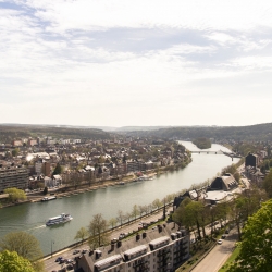 La Meuse et Jambes vues de la citadelle